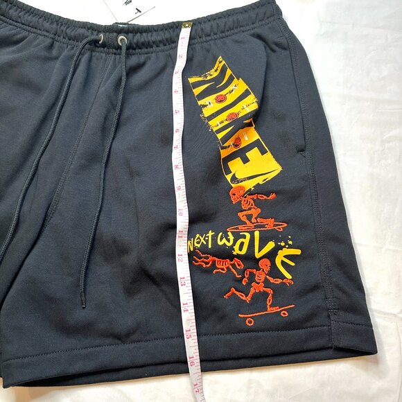 NEW Nike Streetwear Men's French Terry Shorts Black Size Large Athletic Athletic - Picture 6 of 9